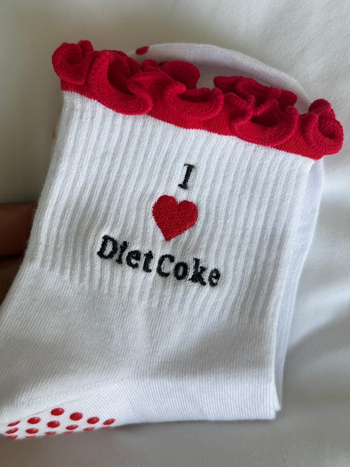 I ❤︎ DIET COKE PILATES GRIP SOCKS