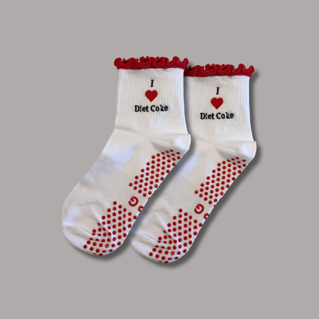 I ❤︎ DIET COKE PILATES GRIP SOCKS