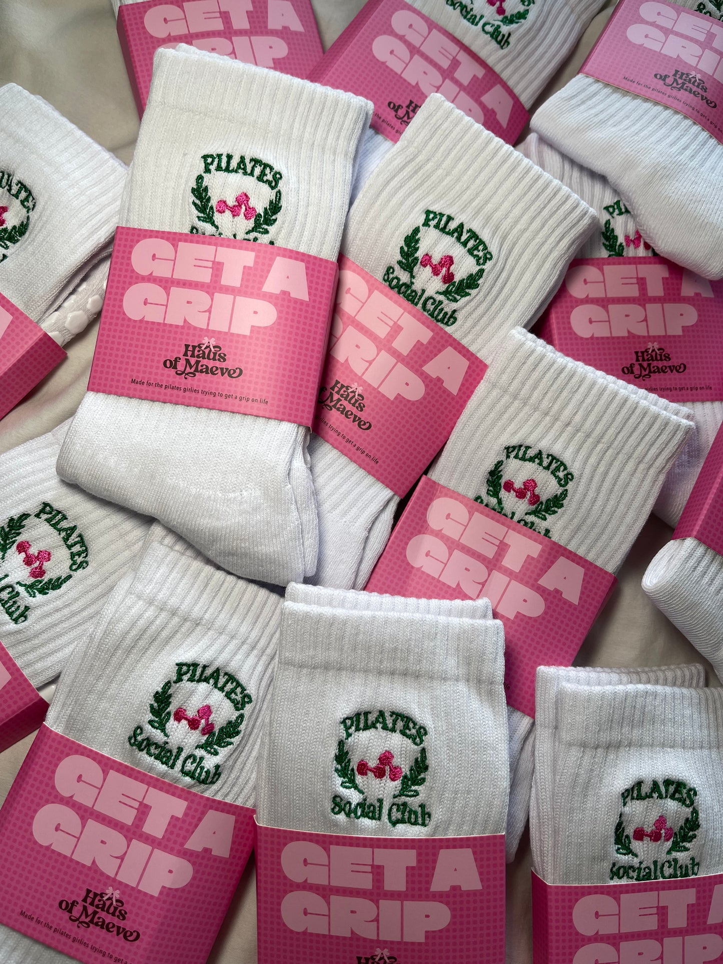 SOCIAL CLUB PILATES GRIP SOCKS