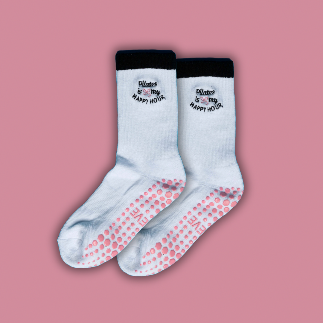 HAPPY HOUR PILATES GRIP SOCKS